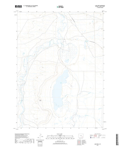 Lake Ione, WY (2017, 24000-Scale) Preview 1