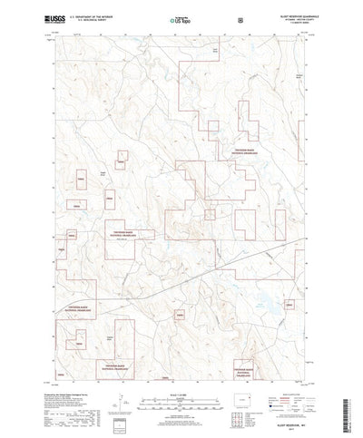 Klodt Reservoir, WY (2017, 24000-Scale) Preview 1