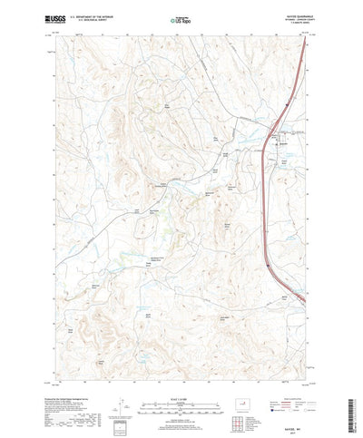 Kaycee, WY (2017, 24000-Scale) Preview 1