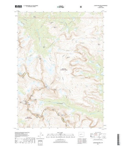 Lizard Head Peak, WY (2017, 24000-Scale) Preview 1