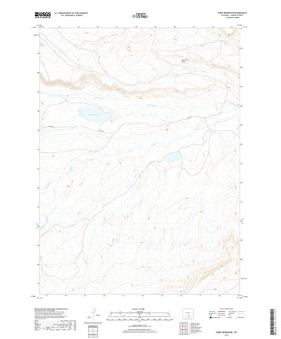 Kindt Reservoir, WY (2017, 24000-Scale) Preview 1