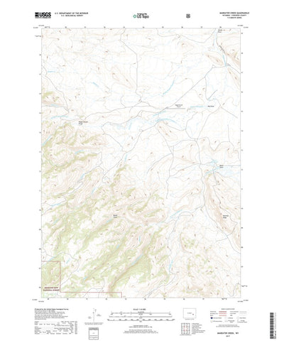 Maneater Creek, WY (2017, 24000-Scale) Preview 1