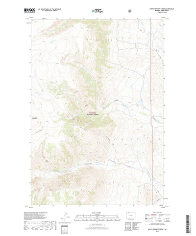 North Bennett Creek, WY (2017, 24000-Scale) Preview 1