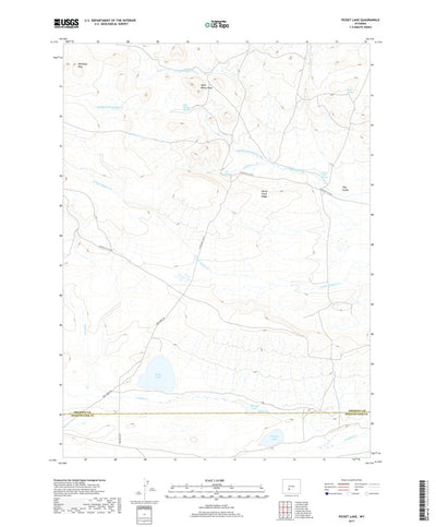 Picket Lake, WY (2017, 24000-Scale) Preview 1