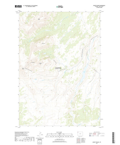 Mount Holmes, WY (2017, 24000-Scale) Preview 1