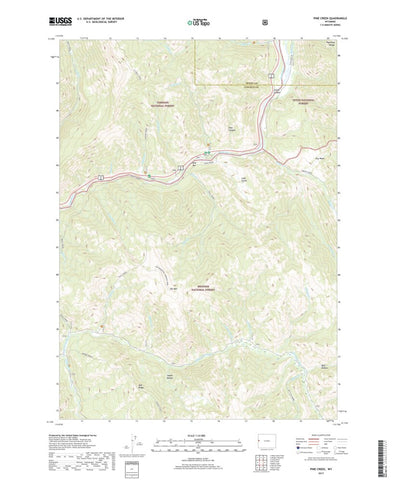 Pine Creek, WY (2017, 24000-Scale) Preview 1