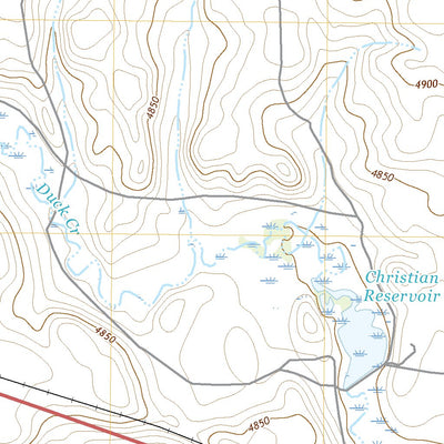McMaster Reservoir, WY (2017, 24000-Scale) Preview 3