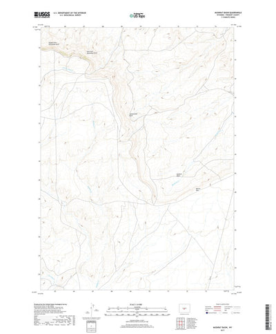 Muskrat Basin, WY (2017, 24000-Scale) Preview 1