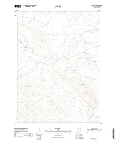 Oil Mountain, WY (2018, 24000-Scale) Preview 1
