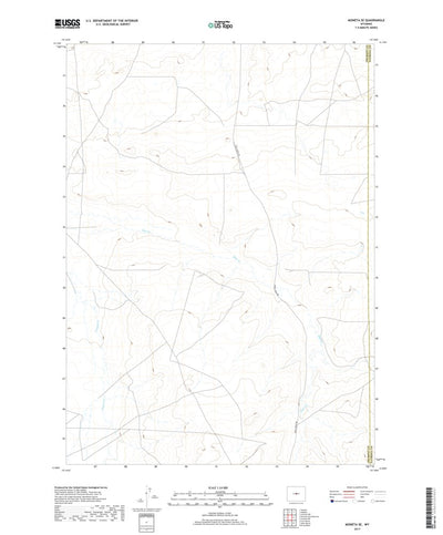 Moneta SE, WY (2017, 24000-Scale) Preview 1