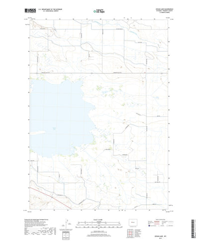 Ocean Lake, WY (2017, 24000-Scale) Preview 1