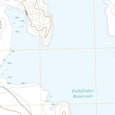 Pathfinder Reservoir SW, WY (2017, 24000-Scale) Preview 2