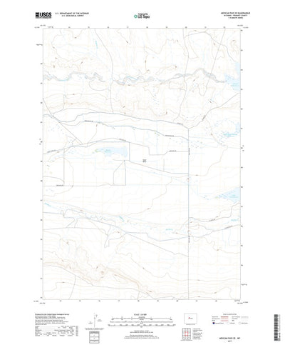 Mexican Pass SE, WY (2017, 24000-Scale) Preview 1