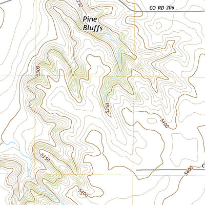 Pine Bluffs SE, WY (2017, 24000-Scale) Preview 3