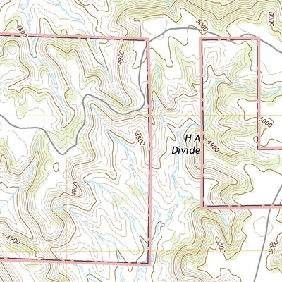 Piney Canyon NW, WY (2017, 24000-Scale) Preview 3