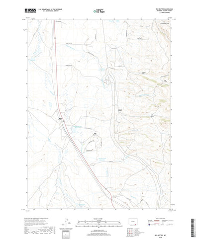 Red Buttes, WY (2018, 24000-Scale) Preview 1