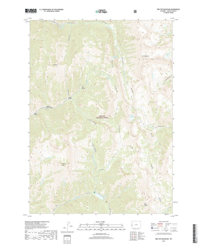 Red Top Mountain, WY (2017, 24000-Scale) Preview 1