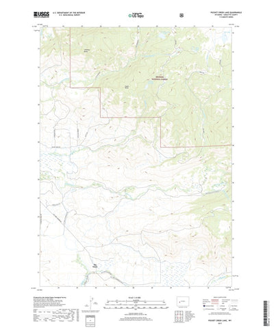 Pocket Creek Lake, WY (2017, 24000-Scale) Preview 1