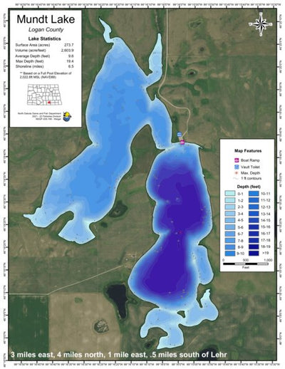 Mundt Lake - Logan County