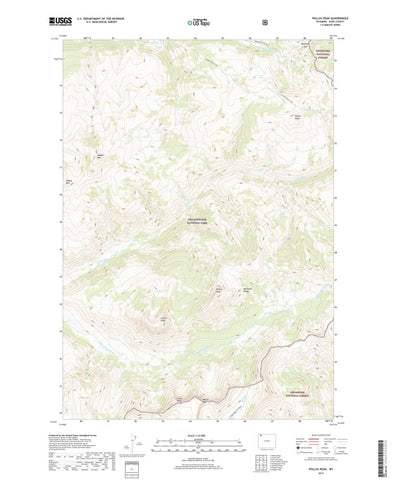 Pollux Peak, WY (2017, 24000-Scale) Preview 1