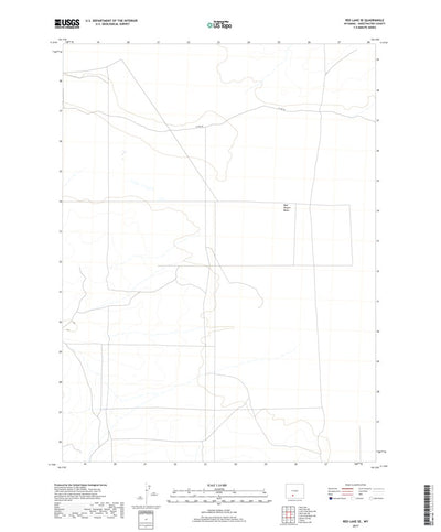 Red Lake SE, WY (2017, 24000-Scale) Preview 1