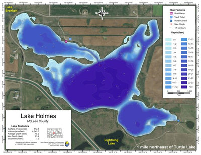 Holmes, Lake - McLean County
