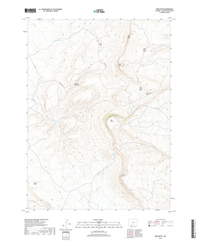 Pine Butte, WY (2017, 24000-Scale) Preview 1