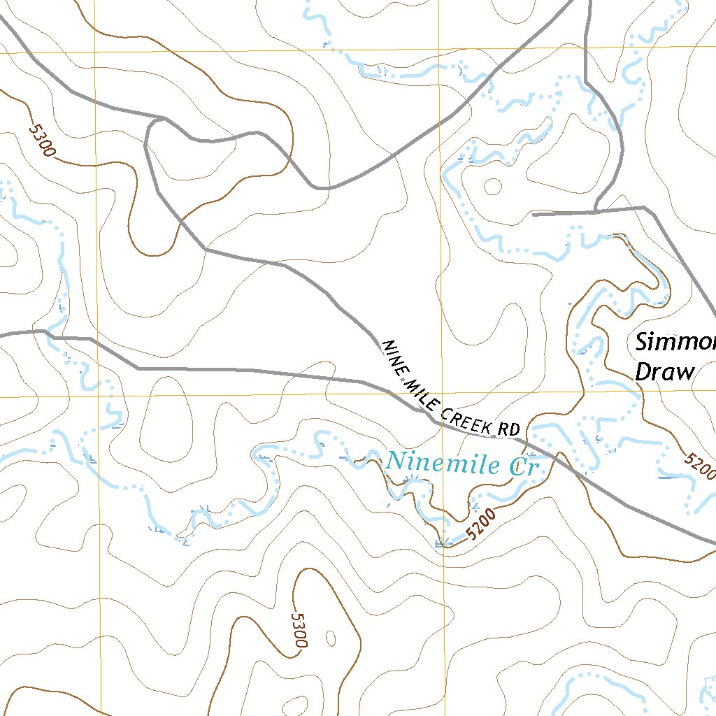 Pine Tree, WY (2017, 24000-Scale) Map by United States Geological ...
