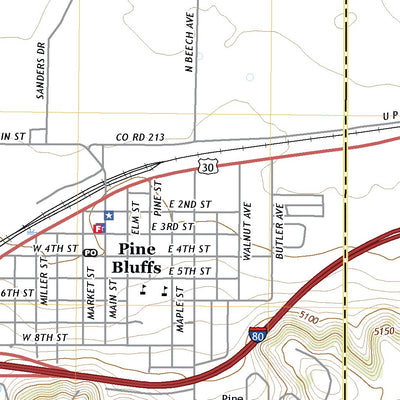 Pine Bluffs, WY (2017, 24000-Scale) Preview 2
