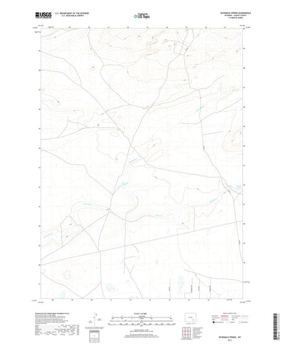 Sevenmile Spring, WY (2017, 24000-Scale) Preview 1