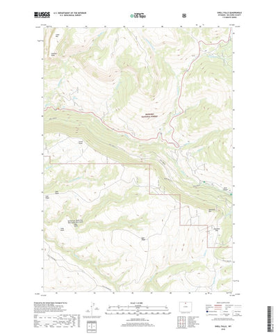 Shell Falls, WY (2018, 24000-Scale) Preview 1