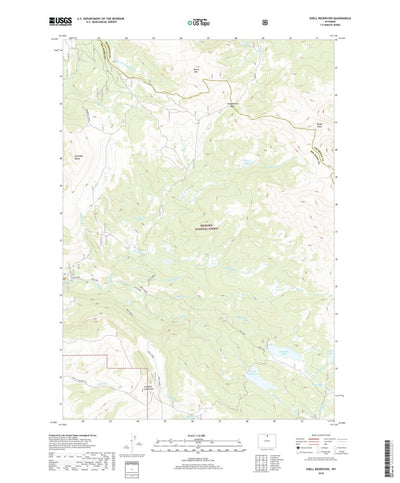 Shell Reservoir, WY (2018, 24000-Scale) Preview 1