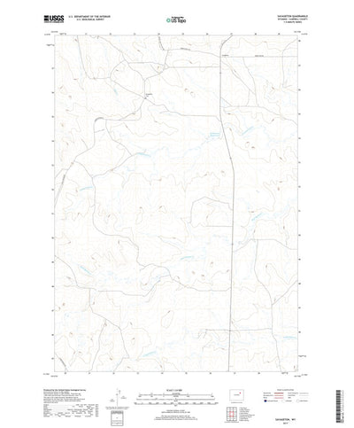 Savageton, WY (2017, 24000-Scale) Preview 1
