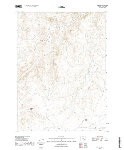 Sheep Rock, WY (2017, 24000-Scale) Preview 1