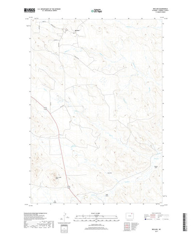 Recluse, WY (2017, 24000-Scale) Preview 1