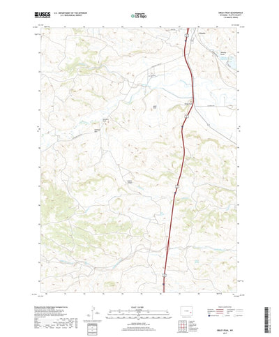 Sibley Peak, WY (2017, 24000-Scale) Preview 1