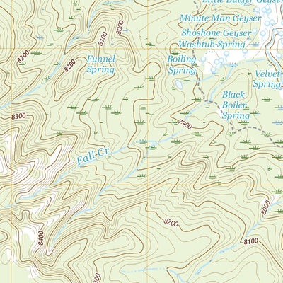 Shoshone Geyser Basin, WY (2017, 24000-Scale) Preview 3