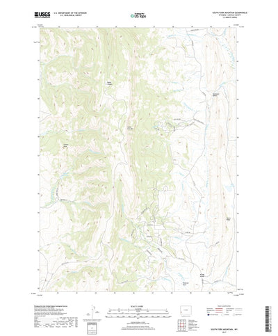 South Fork Mountain, WY (2017, 24000-Scale) Preview 1