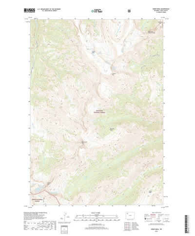 Sheep Mesa, WY (2017, 24000-Scale) Preview 1