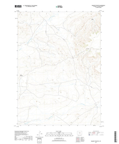 Square Top Butte, WY (2017, 24000-Scale) Preview 1