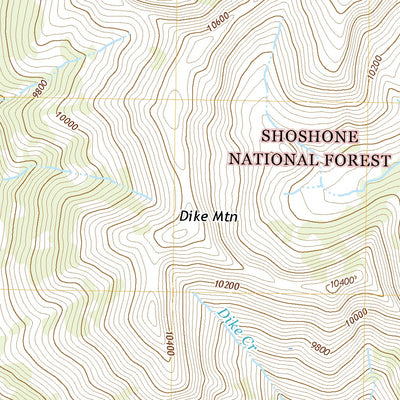 Stinkingwater Peak, WY (2017, 24000-Scale) Preview 2