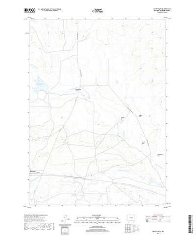 Smith Flats, WY (2017, 24000-Scale) Preview 1