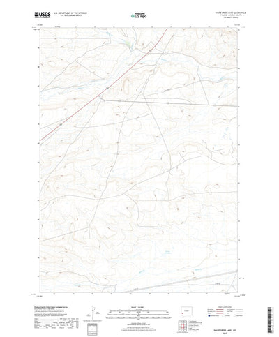 Shute Creek Lake, WY (2017, 24000-Scale) Preview 1