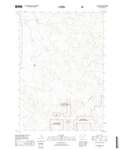 Tuttle Draw, WY (2017, 24000-Scale) Preview 1