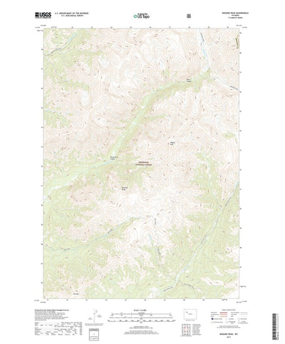 Wiggins Peak, WY (2017, 24000-Scale) Preview 1