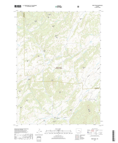 Windy Peak, WY (2017, 24000-Scale) Preview 1