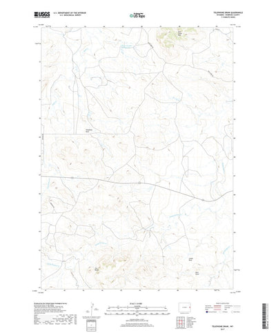 Telephone Draw, WY (2017, 24000-Scale) Preview 1