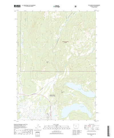 Two Ocean Lake, WY (2017, 24000-Scale) Preview 1