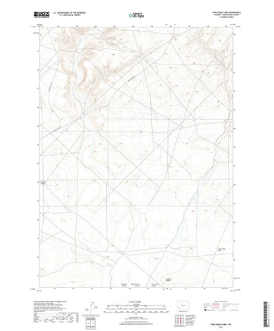 Twelvemile Sink, WY (2017, 24000-Scale) Preview 1