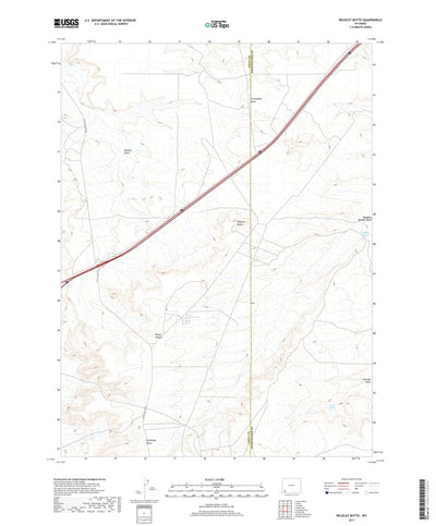 Wildcat Butte, WY (2017, 24000-Scale) Preview 1